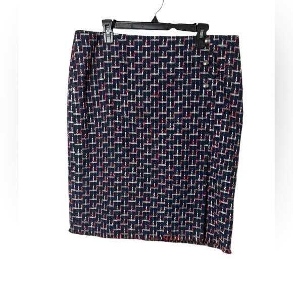 NWT Talbots Boucle Wrap Skirt Size 16 - Picture 5 of 11